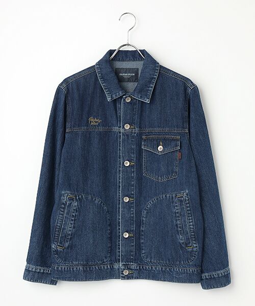 美品Papas デニムジャケット PRODUCT OF PAPAS 買取情報】PAPAS パパス モンサンミッシェル デニムジャケット