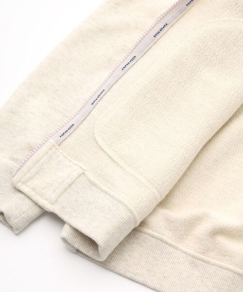 PAPAS / パパス ブルゾン | トビ裏毛 カットソーブルゾン | 詳細4