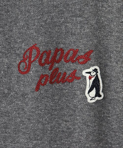 PAPAS / パパス ブルゾン | トビ裏毛 カットソーブルゾン | 詳細6