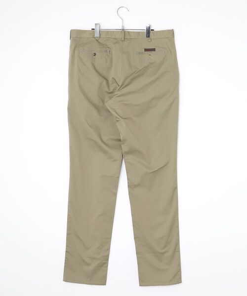 PAPAS / パパス その他パンツ | 綿麻ギャバストレッチ ノータックパンツ | 詳細3