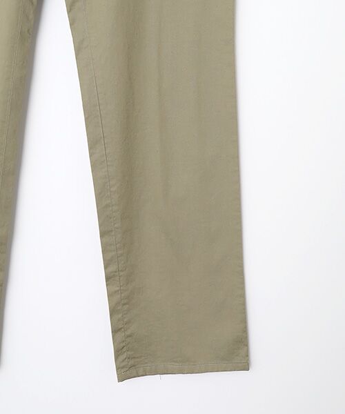 PAPAS / パパス その他パンツ | 綿麻ギャバストレッチ ノータックパンツ | 詳細6
