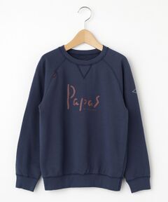 PAPAS / パパス ベビー・キッズウエア | 男女兼用キッズ裏毛トレーナー