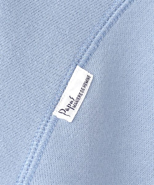 PAPAS / パパス ベビー・キッズウエア | 男女兼用キッズ裏毛トレーナー | 詳細10