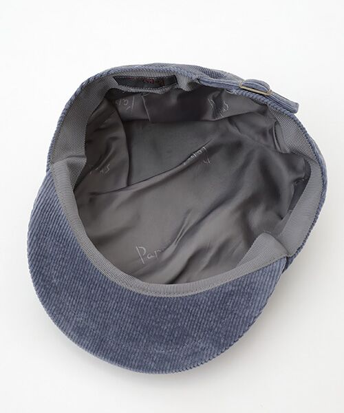 PAPAS / パパス ハンチング・キャスケット・ベレー帽 | コットン/カシミヤ混ストレッチ中コール ハンチング | 詳細3
