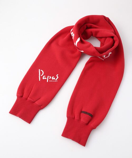 PAPAS / パパス マフラー・ショール・スヌード・ストール | 吊り裏毛パイル マフラー | 詳細6