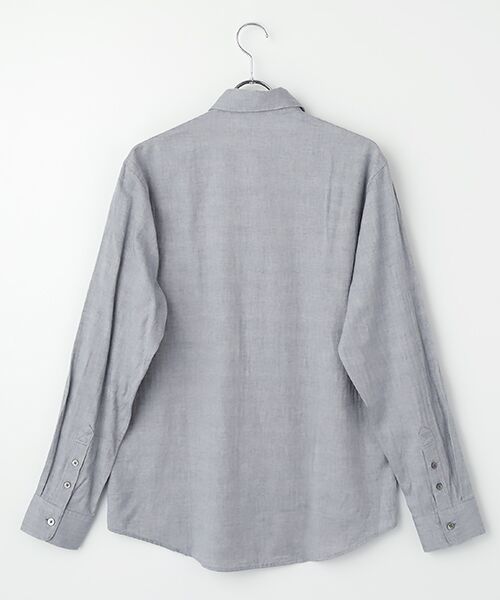 PAPAS / パパス シャツ・ブラウス | モンサンミッシェルヘリンボン ボタンダウンシャツ | 詳細3