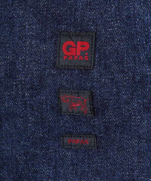 PAPAS / パパス Gジャン・デニムジャケット | 12.8oz  ヴィンテージジャパンデニム ブルゾン | 詳細10