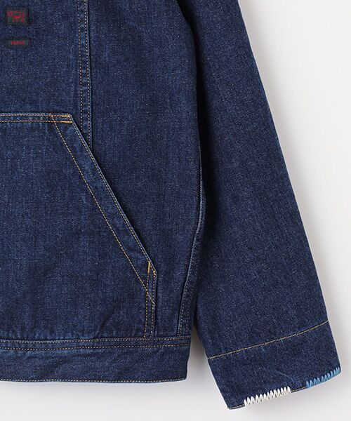 PAPAS / パパス Gジャン・デニムジャケット | 12.8oz  ヴィンテージジャパンデニム ブルゾン | 詳細3
