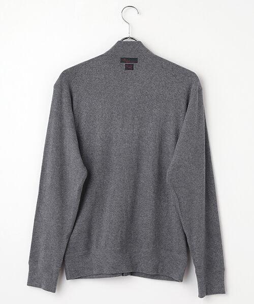 PAPAS / パパス カーディガン・ボレロ | ソリストヒートストレッチリブ表ピーチ起毛 カーディガン | 詳細1