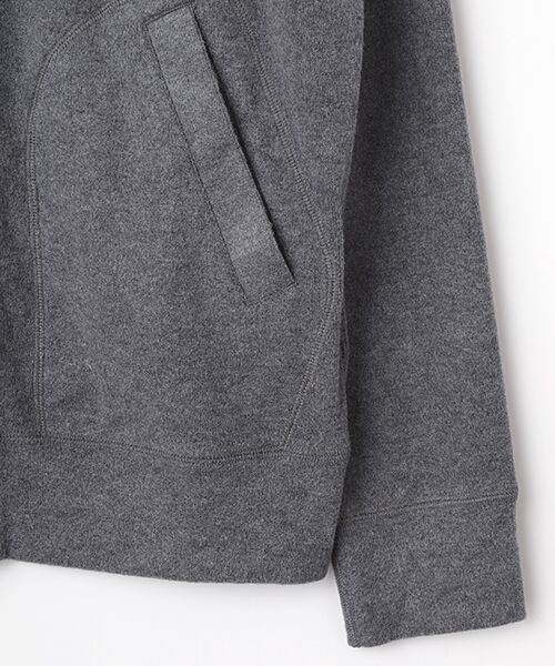 PAPAS / パパス カーディガン・ボレロ | ソリストヒートストレッチリブ表ピーチ起毛 カーディガン | 詳細3