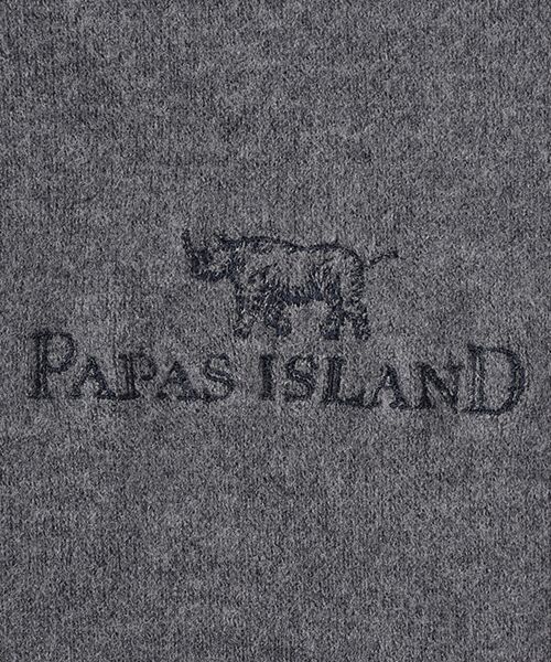 PAPAS / パパス カーディガン・ボレロ | ソリストヒートストレッチリブ表ピーチ起毛 カーディガン | 詳細5