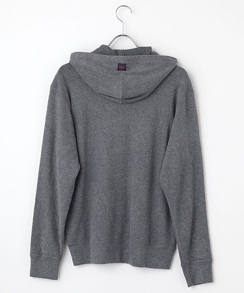 PAPAS / パパス パーカー | ソリストヒートストレッチリブ表ピーチ起毛 パーカー | 詳細1