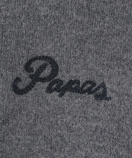 PAPAS / パパス パーカー | ソリストヒートストレッチリブ表ピーチ起毛 パーカー | 詳細5