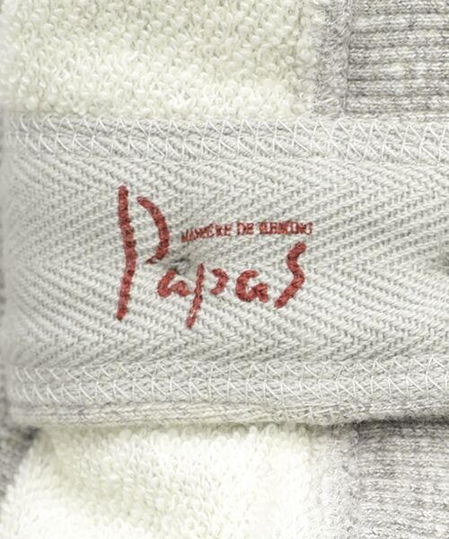 PAPAS / パパス パーカー | 吊り裏毛パイルパーカー | 詳細4