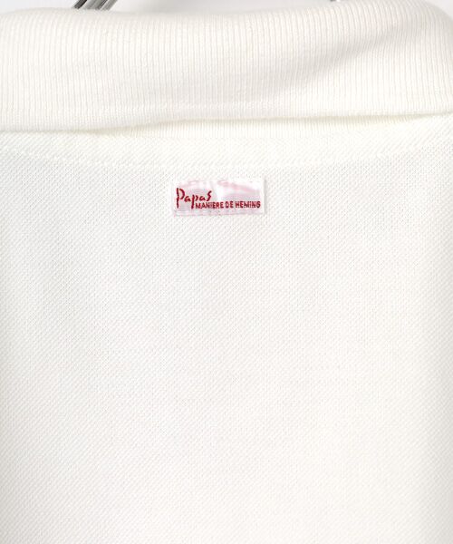 PAPAS / パパス ポロシャツ | クアトロセブン鹿の子 ポロシャツ | 詳細6
