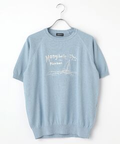Papas ネイビー ロゴプリント 長袖セーター 楽天市場】パパス（ニット・セーター｜トップス）：メンズ