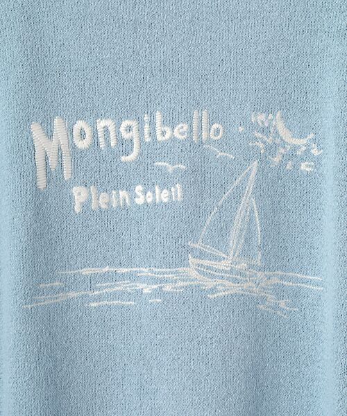 PAPAS / パパス ニット・セーター | 和紙/ポリエステル天竺12G 半袖セーター | 詳細4