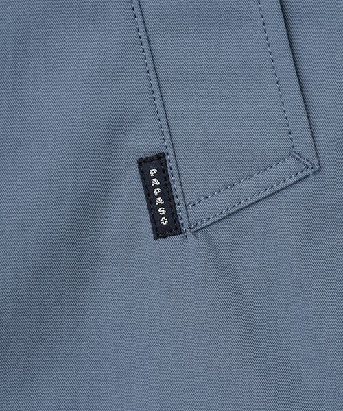 PAPAS / パパス ステンカラーコート | 高密度ギャバピーチ起毛 ステンカラーコート | 詳細5