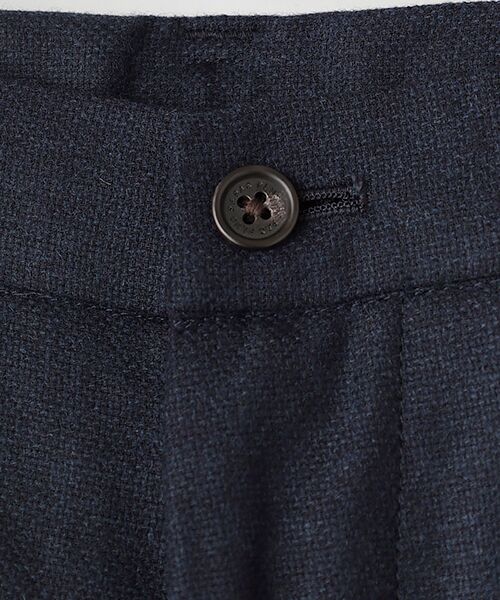 PAPAS / パパス スラックス・ドレスパンツ | <MARLANE>ナチュラルストレッチクロス ノータックパンツ | 詳細6