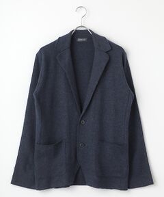 【手編み】パパス　Papas　厚手ニットジャケット　カーディガン　くるみボタン PAPAS メンズカーディガン｜トップス｜ファッション おすすめ