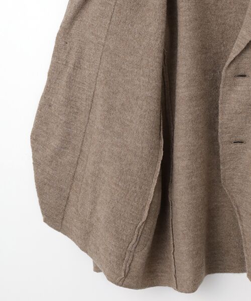 PAPAS / パパス ニット・セーター | 強縮天竺14G ニットジャケット | 詳細4