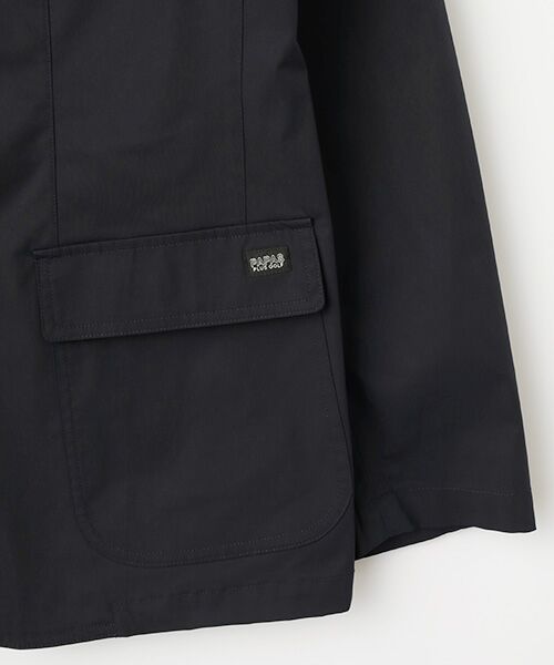 PAPAS / パパス テーラードジャケット | ポリエステルツイルストレッチ ジャケット | 詳細3