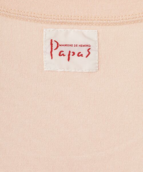 PAPAS / パパス Tシャツ | ●定番●40/2天竺 カジキプリント 長袖Tシャツ | 詳細6