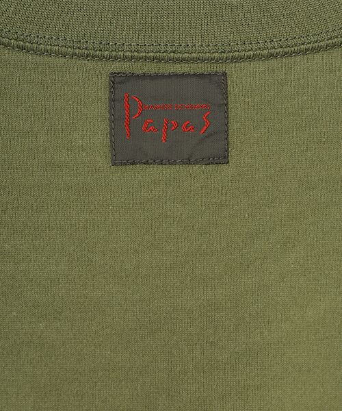 PAPAS / パパス Tシャツ | ●定番●40/2天竺 カジキプリント 長袖Tシャツ | 詳細15