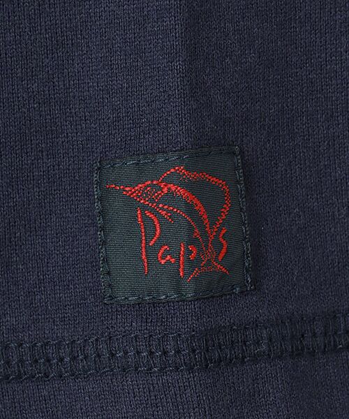 PAPAS / パパス Tシャツ | ●定番●40/2天竺 カジキプリント 長袖Tシャツ | 詳細17