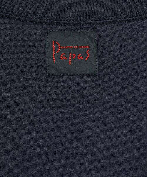 PAPAS / パパス Tシャツ | ●定番●40/2天竺 カジキプリント 長袖Tシャツ | 詳細18
