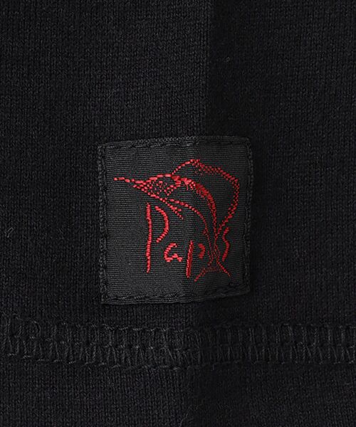 PAPAS / パパス Tシャツ | ●定番●40/2天竺 カジキプリント 長袖Tシャツ | 詳細20