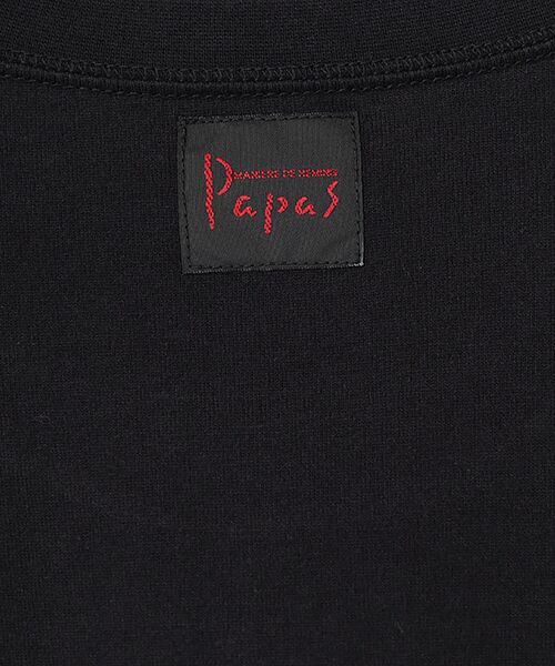 PAPAS / パパス Tシャツ | ●定番●40/2天竺 カジキプリント 長袖Tシャツ | 詳細21