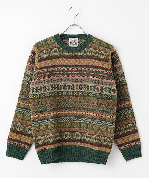 NEW ARRIVALS｜パパスの秋冬には欠かせない定番的なニット、JAMIESON'Sのセーター。