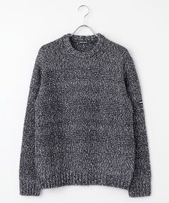 PAPAS / パパス ニット・セーター | コットンアルパカローゲージ クルーネックセーター