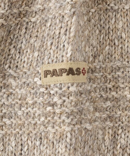 PAPAS / パパス ニット・セーター | コットンアルパカローゲージ クルーネックセーター | 詳細4