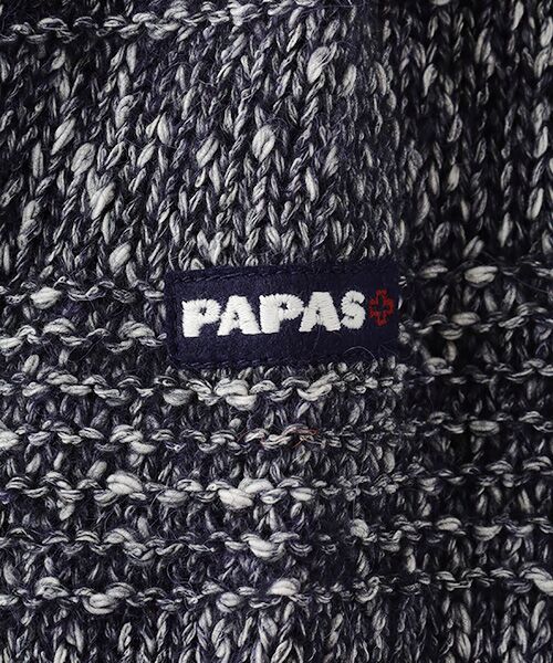 PAPAS / パパス ニット・セーター | コットンアルパカローゲージ クルーネックセーター | 詳細5