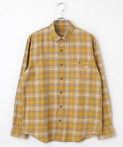 PAPAS / パパス シャツ・ブラウス | ビエラ起毛チェック ボタンダウンシャツ