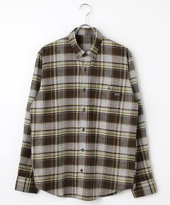 PAPAS / パパス シャツ・ブラウス | ビエラ起毛チェック ボタンダウンシャツ