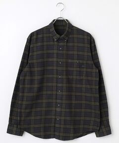 PAPAS / パパス シャツ・ブラウス | ビエラ起毛チェック ボタンダウンシャツ