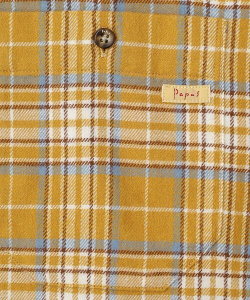 PAPAS / パパス シャツ・ブラウス | ビエラ起毛チェック ボタンダウンシャツ | 詳細1