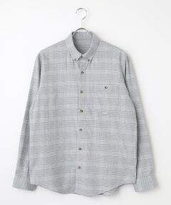PAPAS / パパス シャツ・ブラウス | オーガニックコットン甘撚ネルチェック起毛 ボタンダウンシャツ