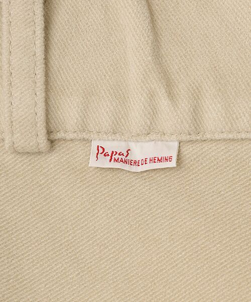 PAPAS / パパス その他パンツ | コットン甘撚ストレッチ イージーパンツ | 詳細6