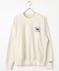 PAPAS / パパス スウェット | Re PAPAS PROJECT 反毛裏毛 クルーネックトレーナー