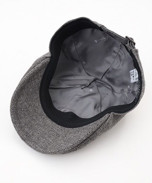 PAPAS / パパス ハンチング・キャスケット・ベレー帽 | ウール/ナイロンピンチェック圧縮起毛 ハンチング | 詳細3