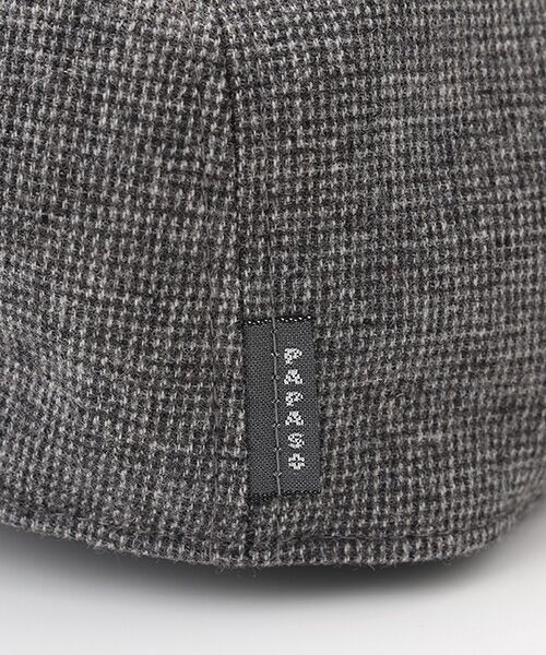 PAPAS / パパス ハンチング・キャスケット・ベレー帽 | ウール/ナイロンピンチェック圧縮起毛 ハンチング | 詳細4