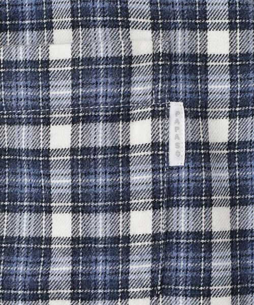 PAPAS / パパス シャツ・ブラウス | <CANCLINI>コットンメランジネル起毛チェック ボタンダウンシャツ | 詳細1