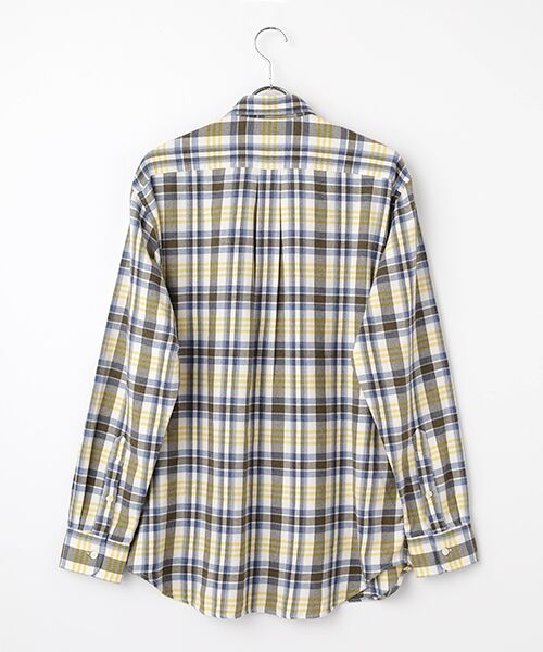PAPAS / パパス シャツ・ブラウス | <CANCLINI>コットンメランジネル起毛チェック ボタンダウンシャツ | 詳細2