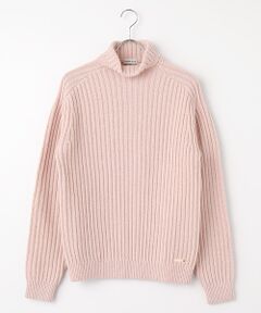 PAPAS / パパス ニット・セーター | ウール三ツ杢5G タートルネックセーター