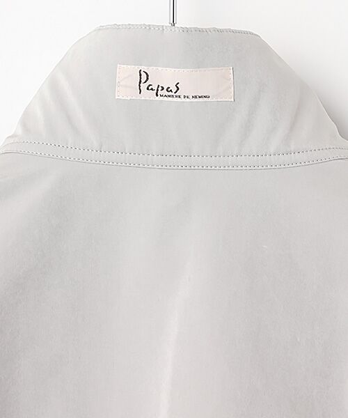 PAPAS / パパス その他アウター | ポリエステル/ナイロン割繊タフタ撥水 3WAYダウンコート | 詳細1