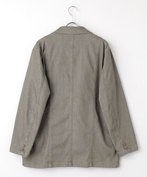 PAPAS / パパス Gジャン・デニムジャケット | 12.25ozモーションフリーストレッチ デニムブルゾン | 詳細1